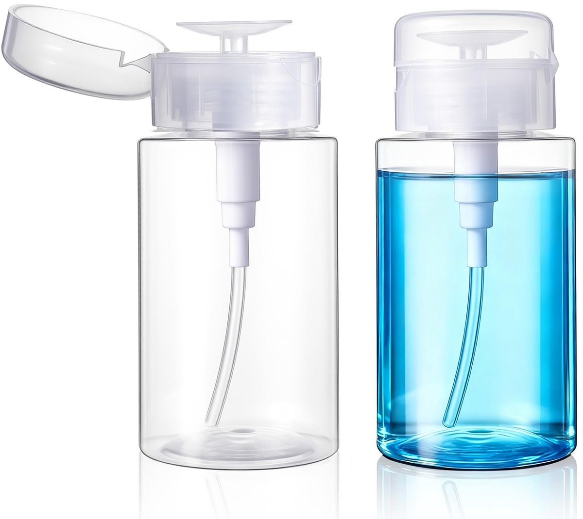 SolidKeus - Set van 2 Pompflessen 200ml voor Make-up Remover