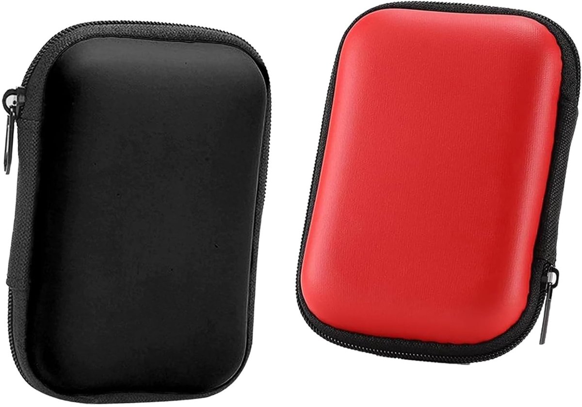 SolidKeus - Set van 2 Kaartspeldozen met Robuuste Hard Shell