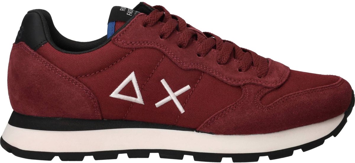 Sun68 Tom Solid Sneakers - Heren - Rood - Maat 47