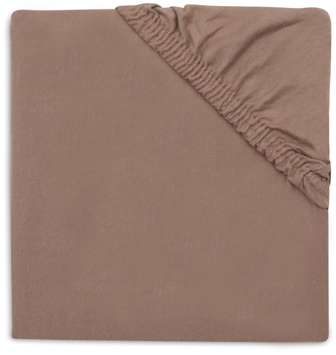 Hoeslaken peuterbed - Jersey laken - Comfortabel slapen - Ademend katoen - 70/75 x 140/150 cm - Melkachtig koffie