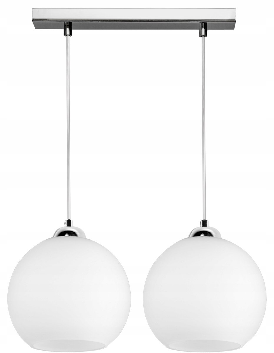 Hanglamp Plafond Kroonluchter Glas Bollen Chroom LED