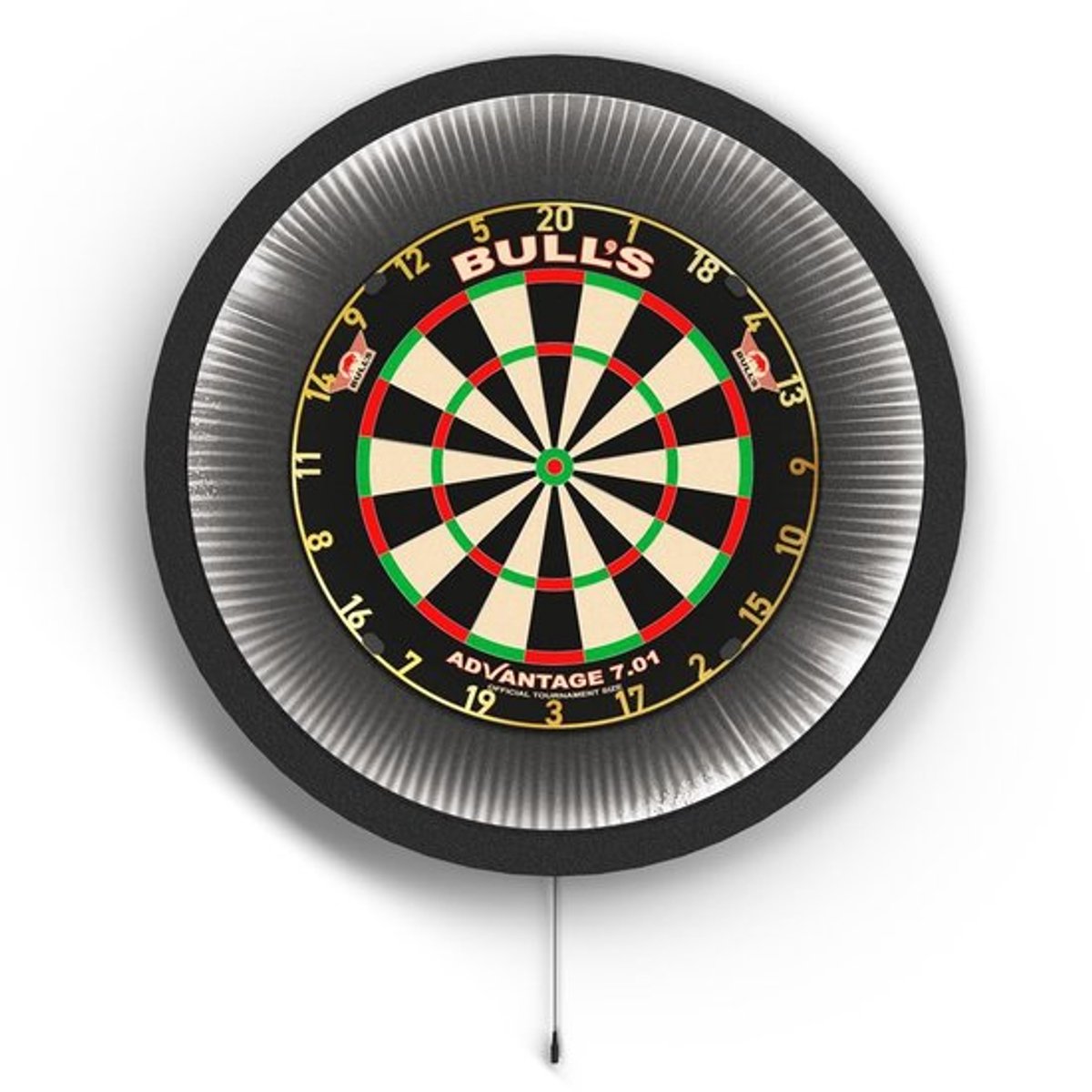 Dartverlichting 360° Licht - LED Ring - Draadloze Verlichting - Wandbescherming - Surround - Dartaccessoires - Dartlamp