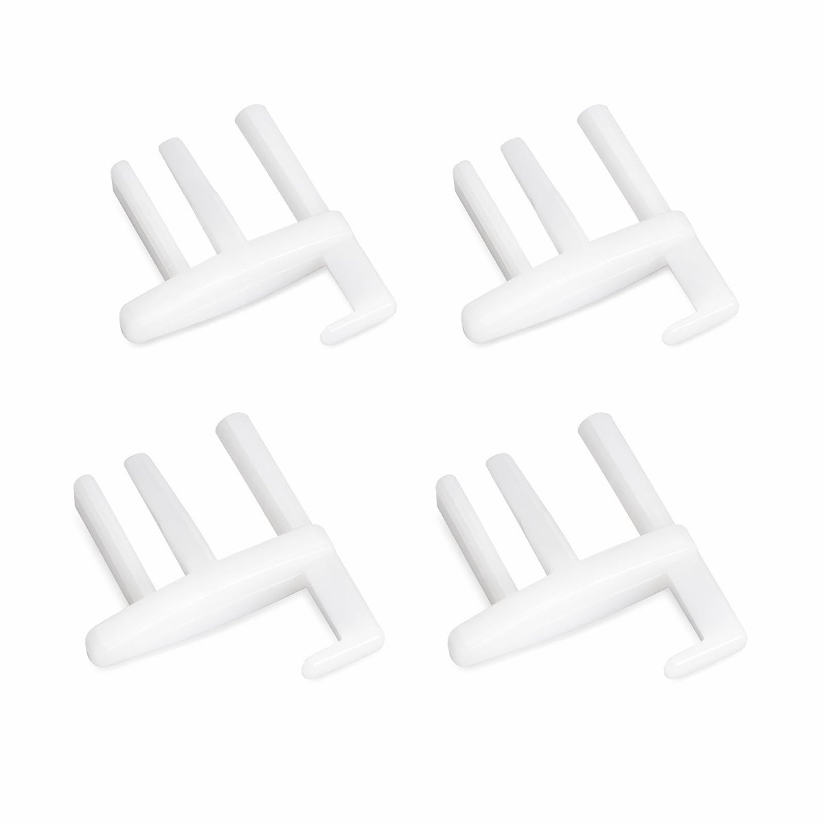 SolidKeus - Set van 4 Vervangclips voor Raam en Muggennet