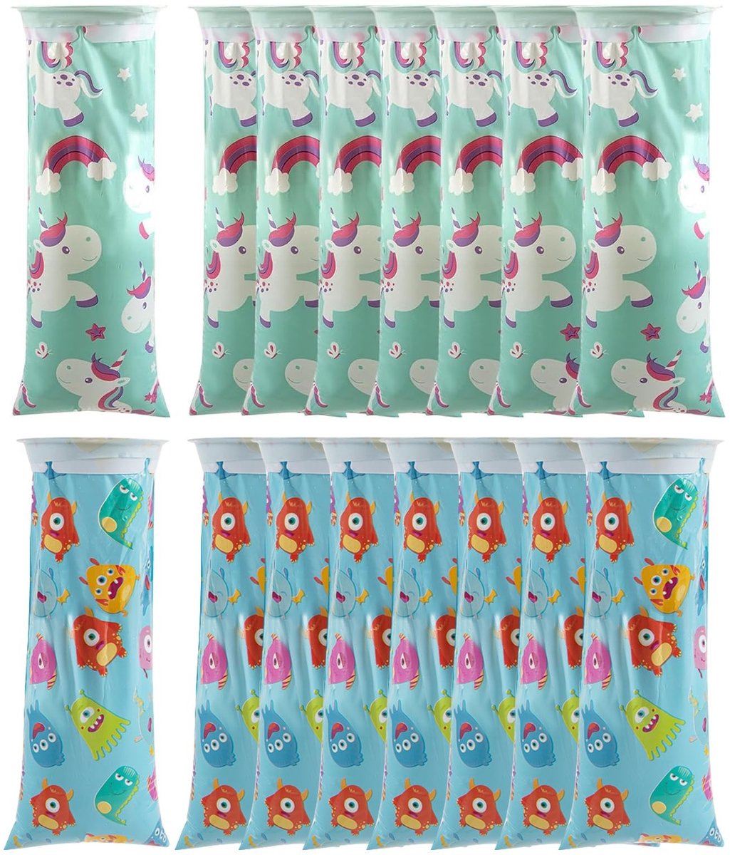 SolidKeus - Set van 16 Spuugzakken met Ring, 1500 ml