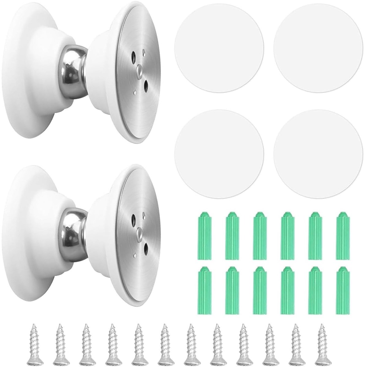 SolidKeus - 2 Stuks Magnetische Deurstopper voor Caravan en Motorhome
