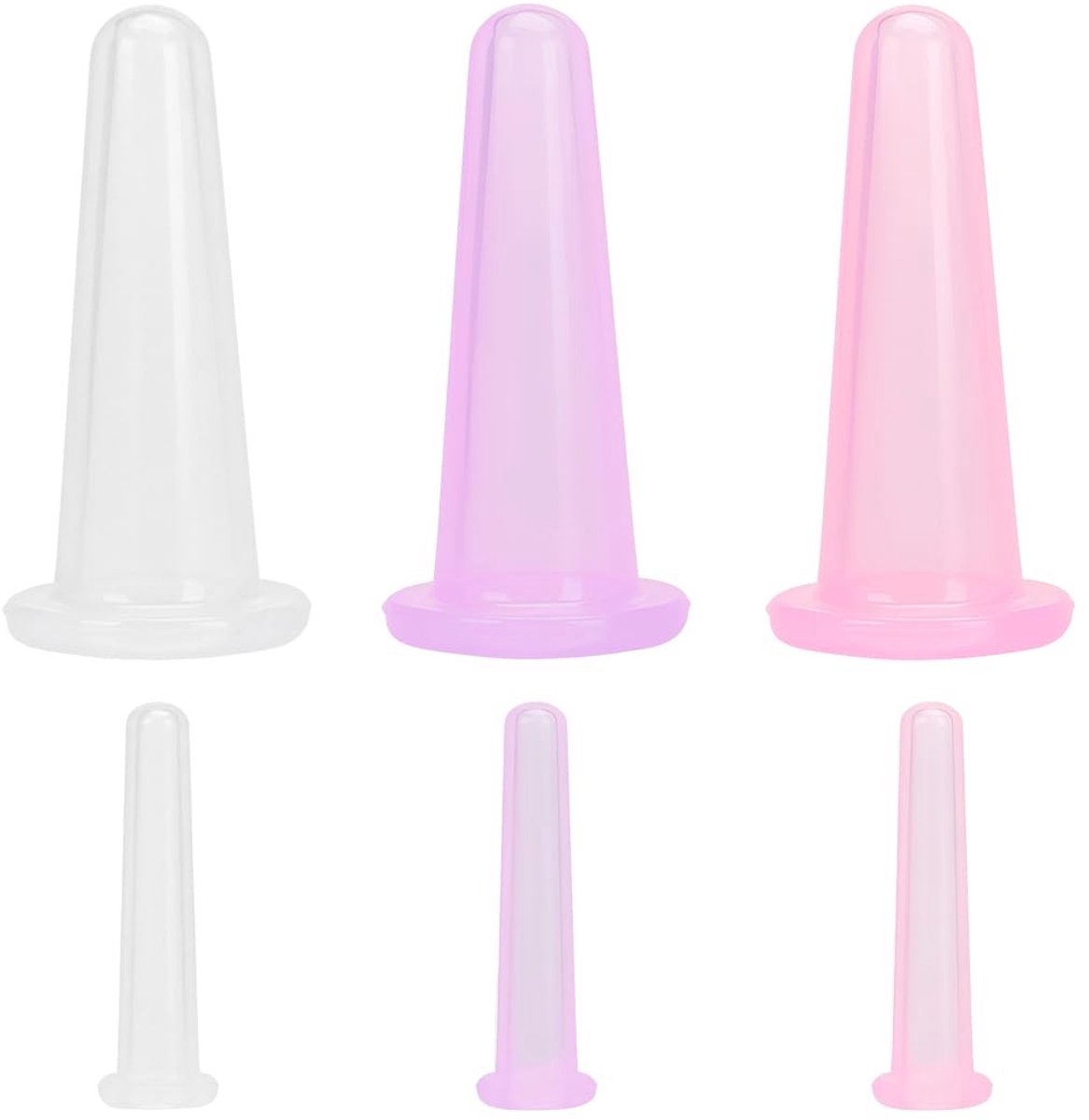 SolidKeus - Siliconen Gezichtscupping Set voor Massage en Spierontspanning