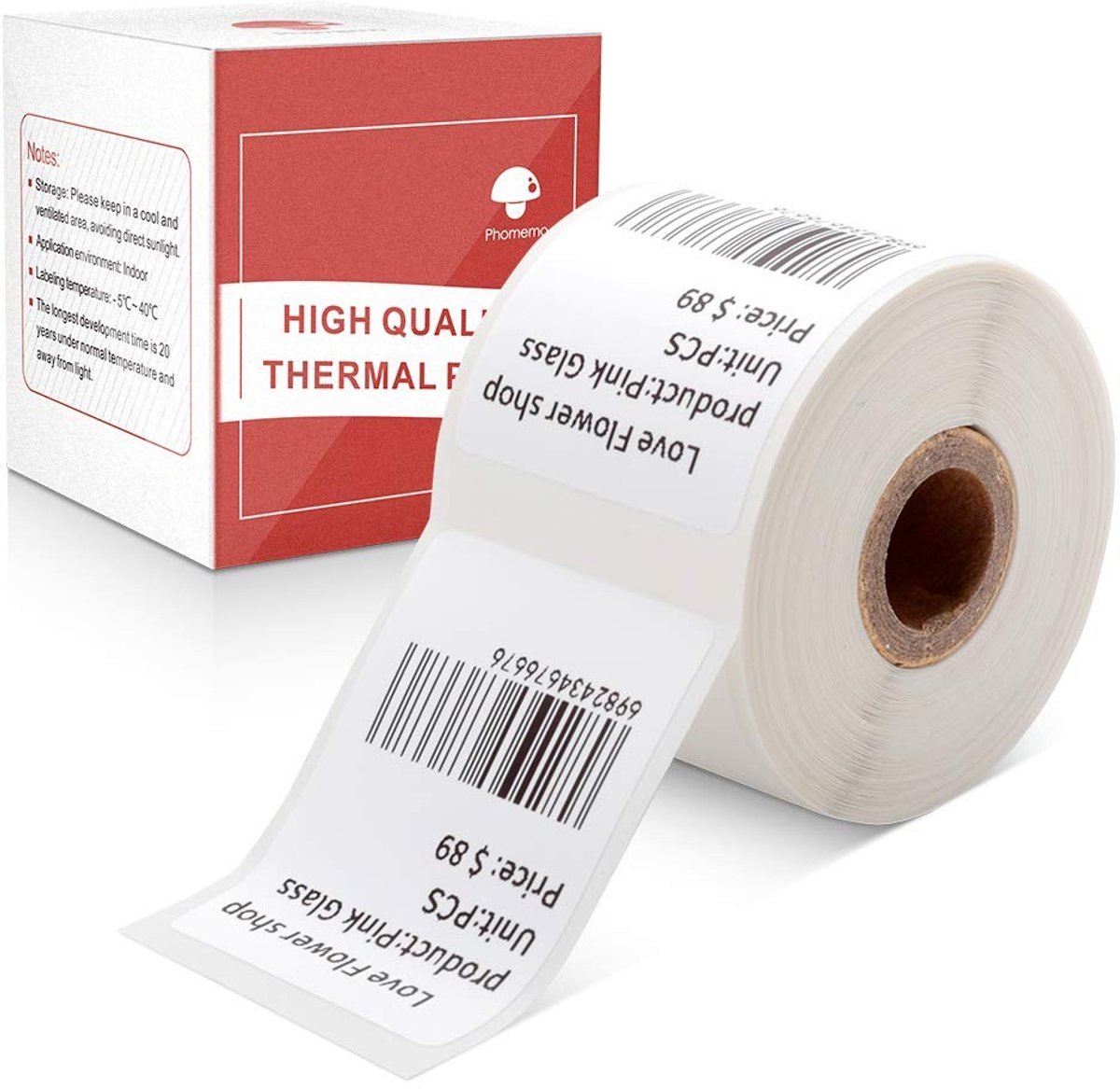 SolidKeus - Zelfklevende Multifunctionele Labels voor Labelprinters 30 x 40 mm, 230 Labels/Rol
