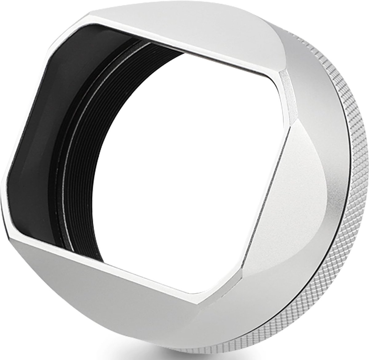 SolidKeus - Vierkante Metalen Lenskap voor Fuji X100VI en X100V
