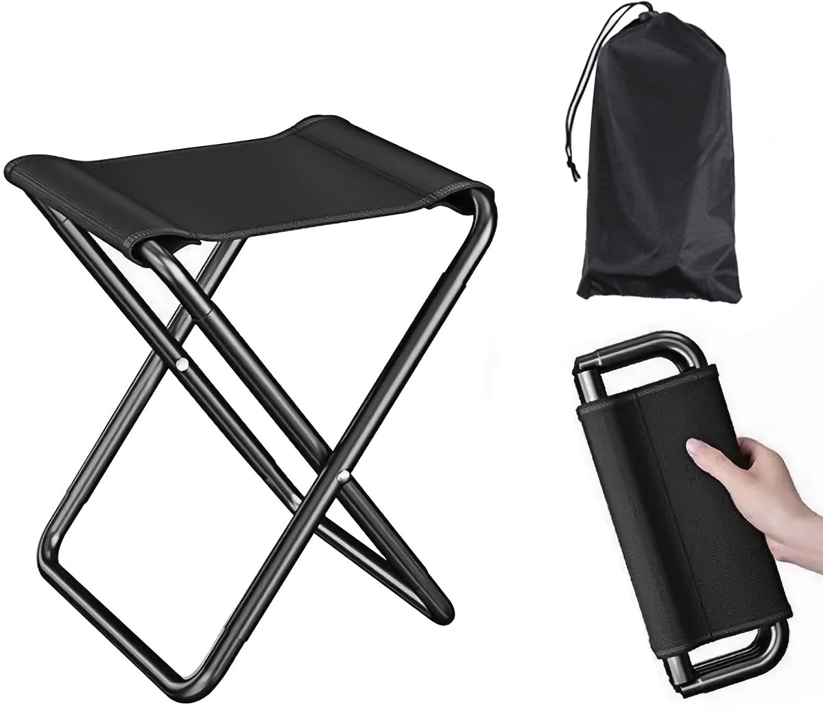 SolidKeus - Opvouwbare Campingstoel voor Buiten en Reizen