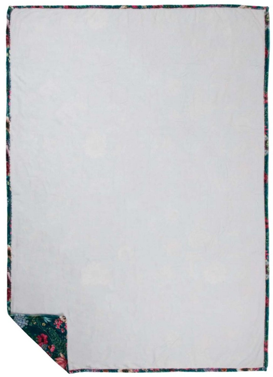 Linen & More Plaid Imelda blauw 130x170cm