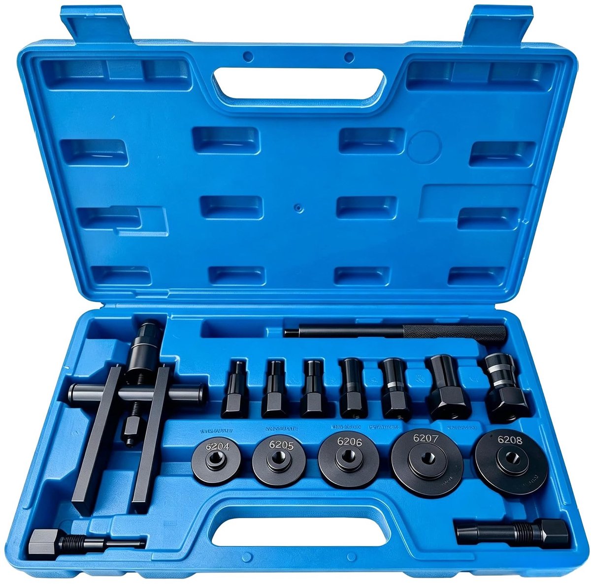 SolidKeus - 16-delige Binnenlagertrekkerset met Opbergkoffer
