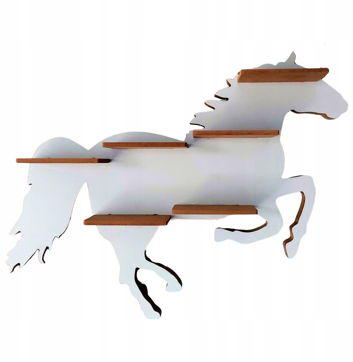 Moliland - Speelgoedfiguren Display - Paardvorm - 6 Planken