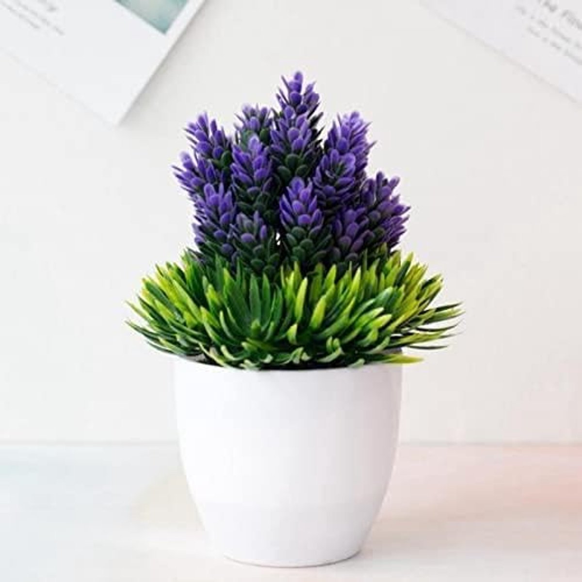 Kunstmatige Potplant Bonsai Kleine Boom Pot Plant Fake Bloemen Ingemaakte Woonkamer Garden Hotel Decoratie Party Tafel Ornament Kunstplant (Color : 08)