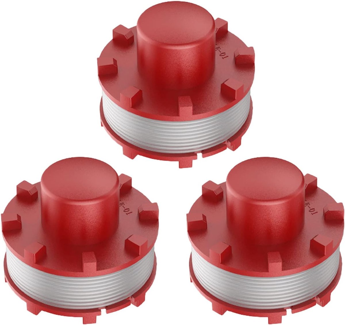 Spoelen geschikt voor GE-CT 36/30 LI E SOLO, AGILLO 36/255 BL, AGILLO 18/200, 2mm dia 8m lang (3 stuks)