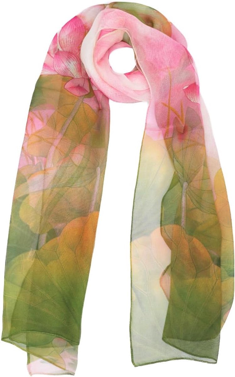 Fantasie-sjaal, transparant, licht, dun, casual, zacht, voor dames