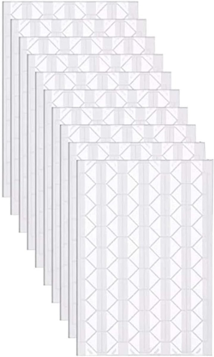 Fotohoekjes Zelfklevend, 1020 Blaadjes DIY Knutselplakboek Fotorandstickers (Doorzichtig)