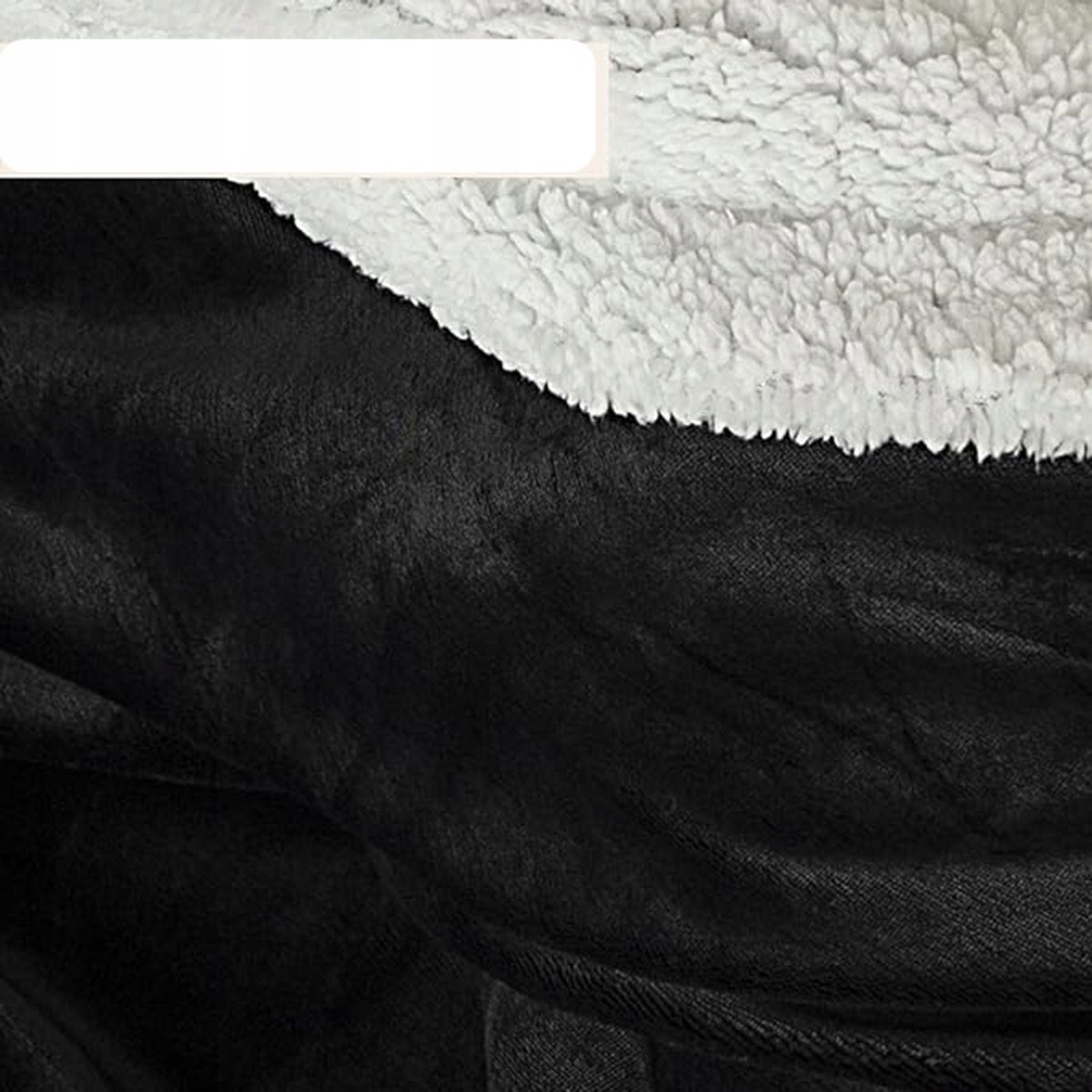 Zacht Dubbelzijdig Sherpa Fleece Deken - 125x165 cm