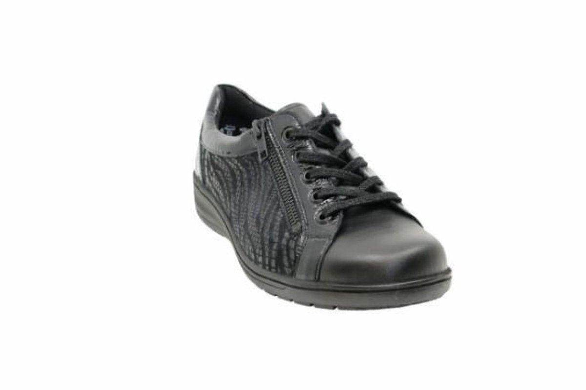 Solidus Veterschoenen - Solidus kate vitello perlack schwarz