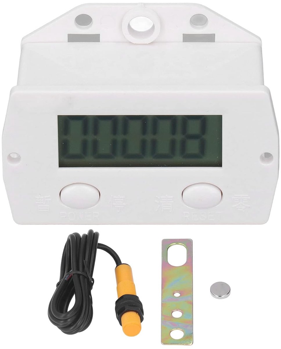 Teller voor breimachine, 0-99999, digitale magnetische inductie, nabijheidssensor, elektronische teller, digitale totalisator