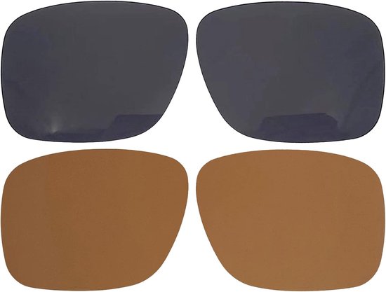 Vervanging voor Oakley Holbrook XL OO9417/1.5mm gepolariseerd/eenvoudig te installeren (dark blue) — afbeelding 4