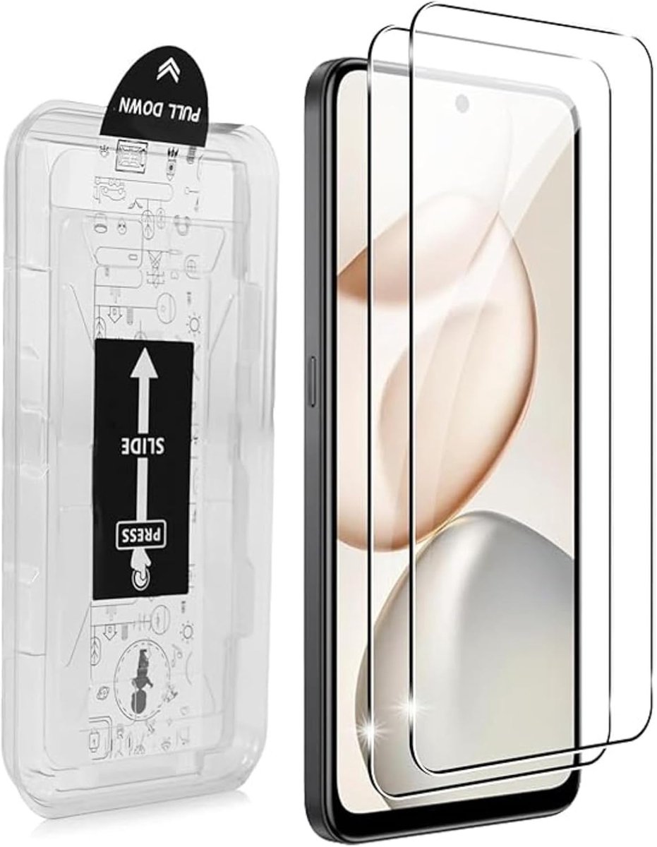 Gehard glas voor Honor 400, 2 stuks krasbestendige displaybeschermfolie, HD helder, zonder luchtbellen, Ultra Boven 9H+ Gehard glas
