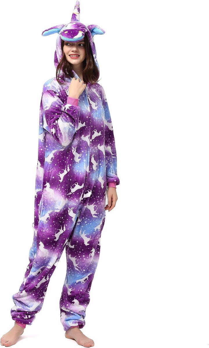 Onesies, Kigurumis, voor 145-185 cm lichaamslengte (volwassenen, dames, heren, jongeren)