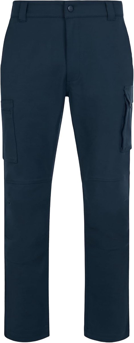 103030X Arrow; broek 4 Xtreme met meerdere zakken, petroleumblauw, maat M, Blauw olie, M Slim Largo