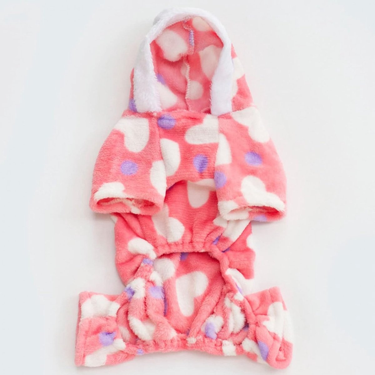 Herfst en winter kostuum voor huisdier kleine middelgrote hondenkleding flanel 4-potige pyjama jumpsuit casual puppy hoodies Halloween