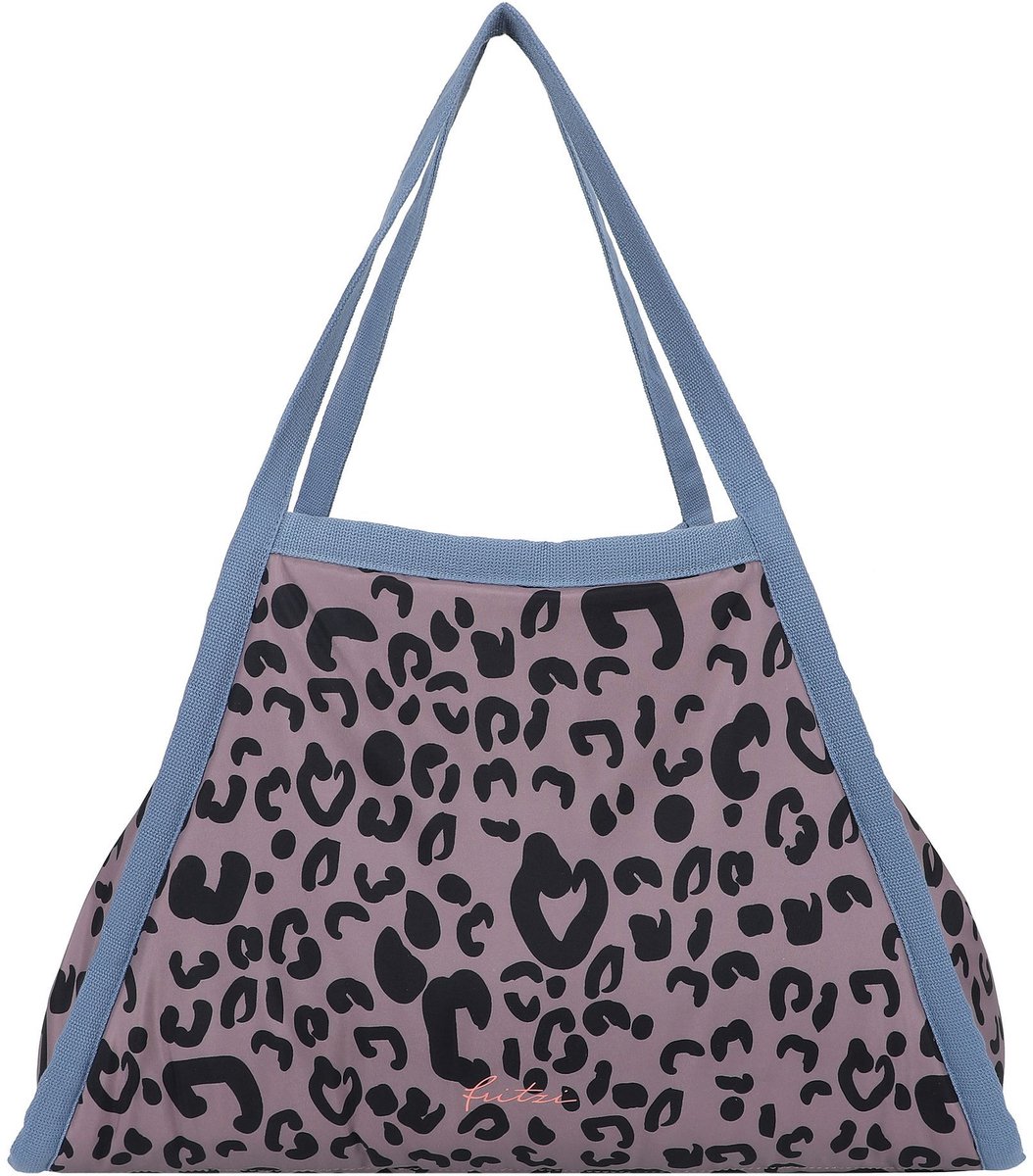 Fritzi aus Preußen Ini Shopper Tas 38 cm - 14 L - leo lavendula