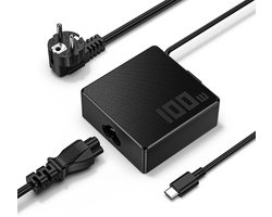 Snelle USB-C 100W Lader – Geschikt voor Lenovo, HP, Dell, MacBook Pro, ASUS, Acer, Samsung, Huawei, Xiaomi Air – Type-C Laptop Lader 20V 5A