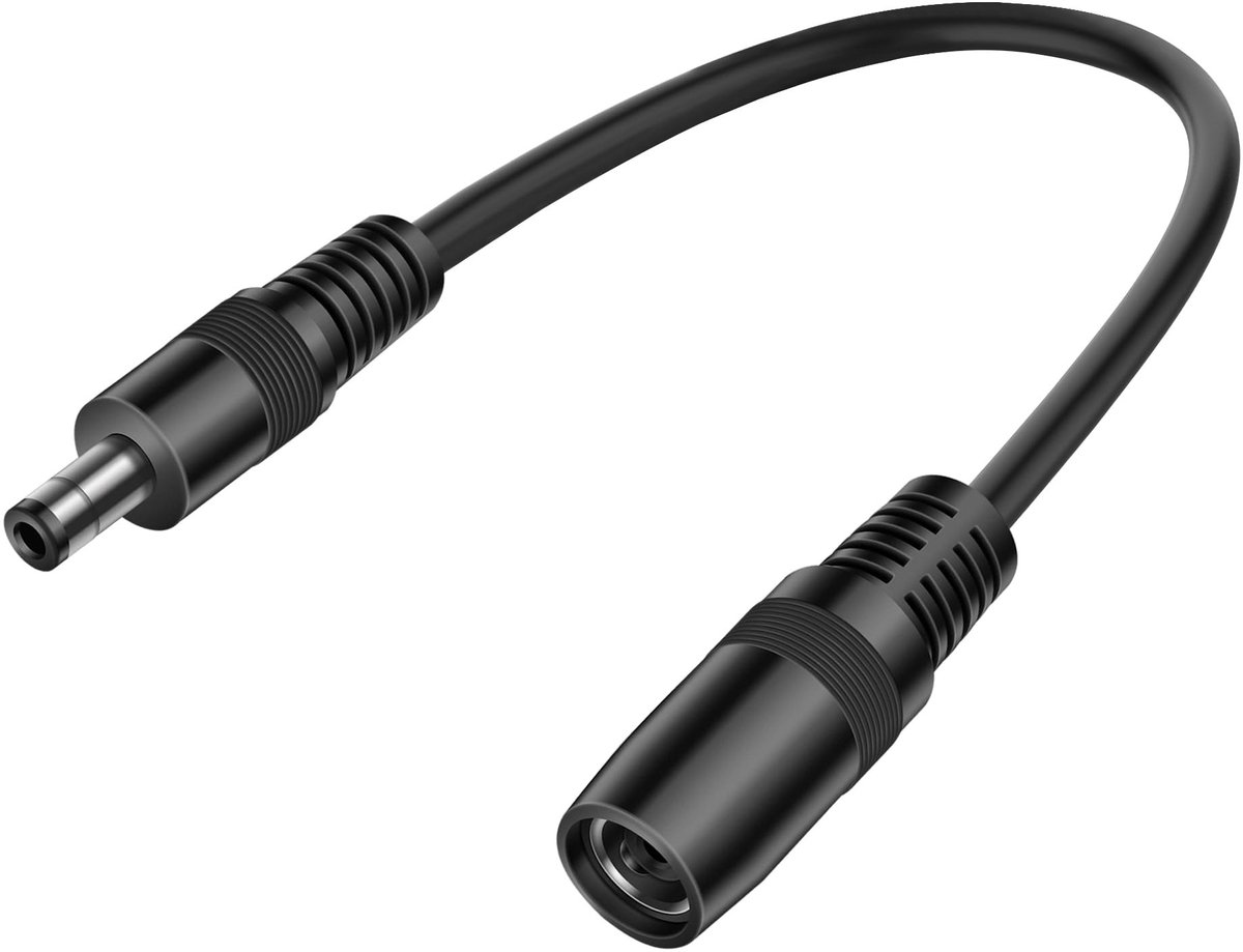 Omgoods - DC 8mm naar DC 5525 Kabel 20cm voor Zonnepaneel