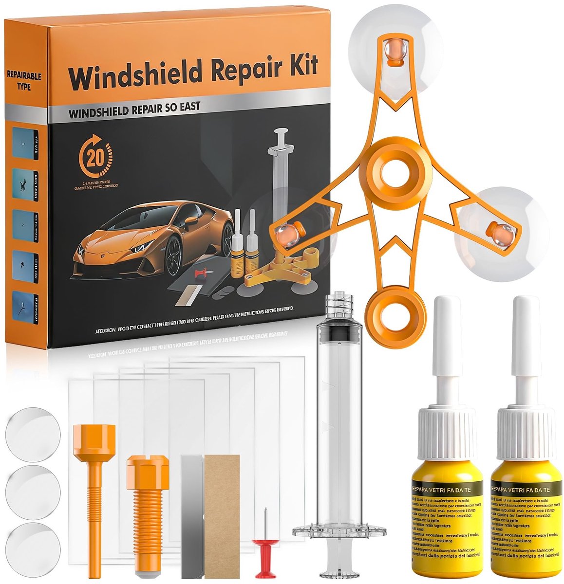 Omgoods - Professionele Ruitreparatieset voor Auto's
