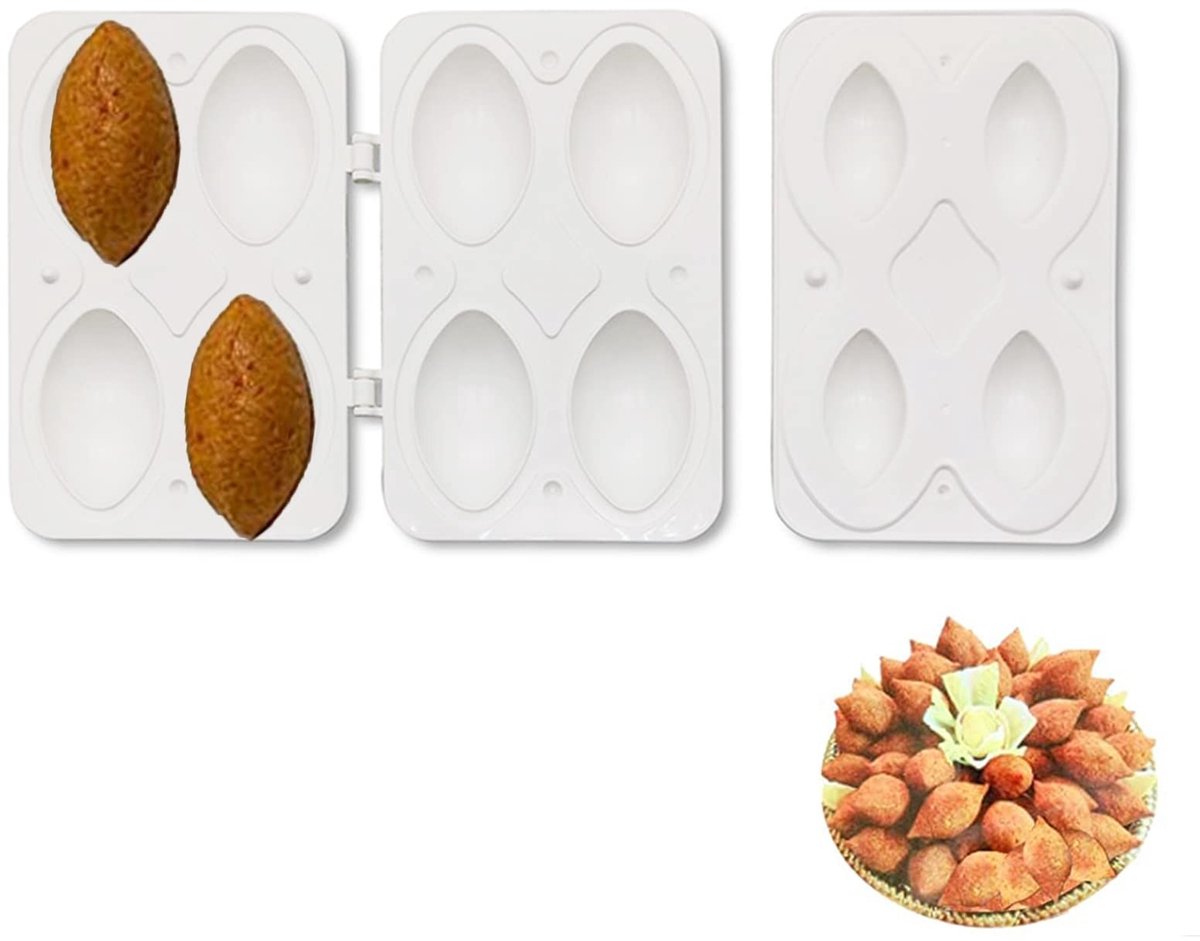 Omgoods - DIY Vleesbal Maker Set, 3 Stuks voor Thuisgebruik