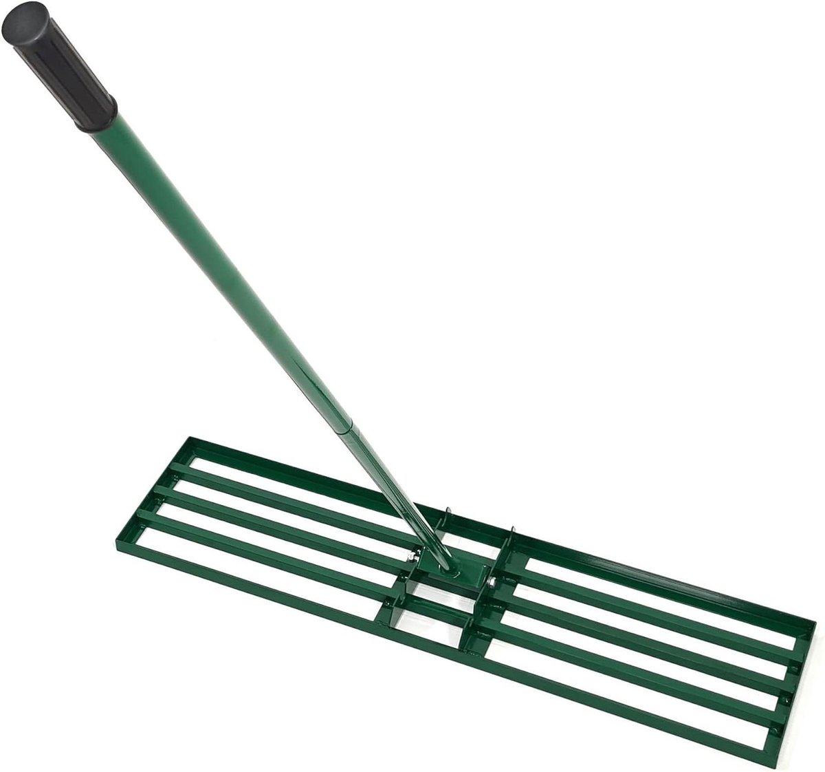 Gazon Hark - Niveau Gereedschap - Tuin Egaliseren - Gepoedercoat Afwerking - 91 x 30 cm - Zilver