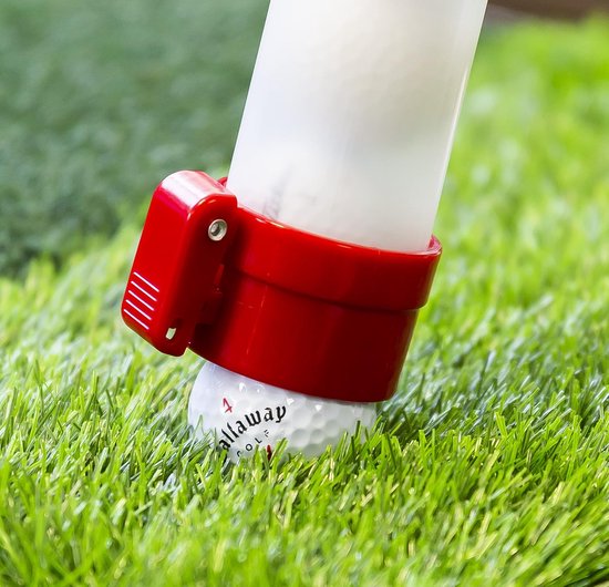 Golfballen Tube - Ballen Verzamelaar - Golfen op de baan - Oprapen zonder bukken - Houdt 21 ballen - Wit — afbeelding 3