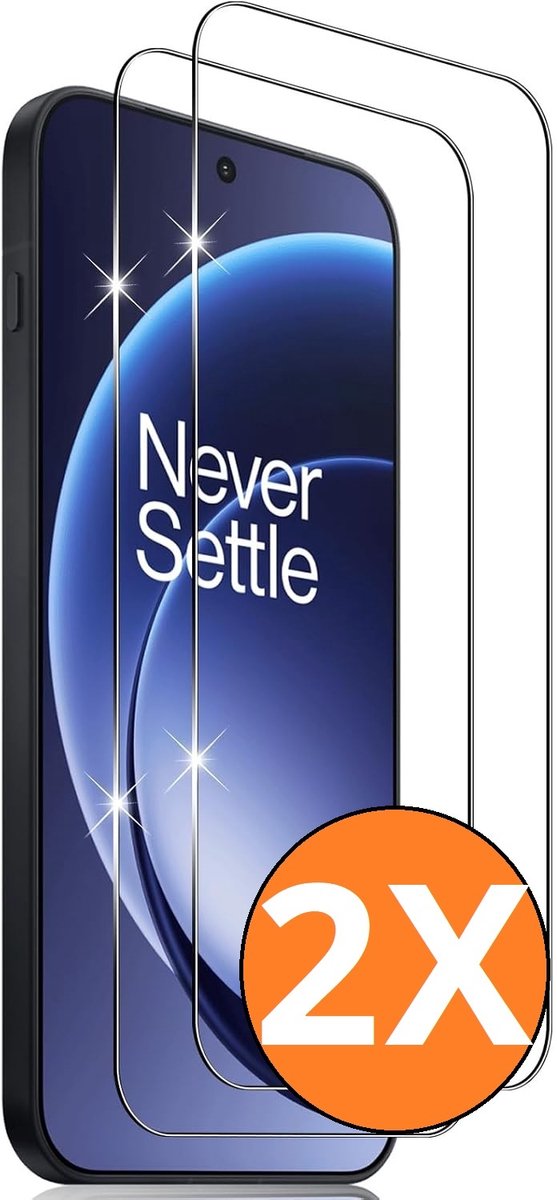Screenprotector Geschikt voor OnePlus Nord 6 Screenprotector - 2 Stuks Glas Gehard OnePlus Nord 6 Tempered Glass