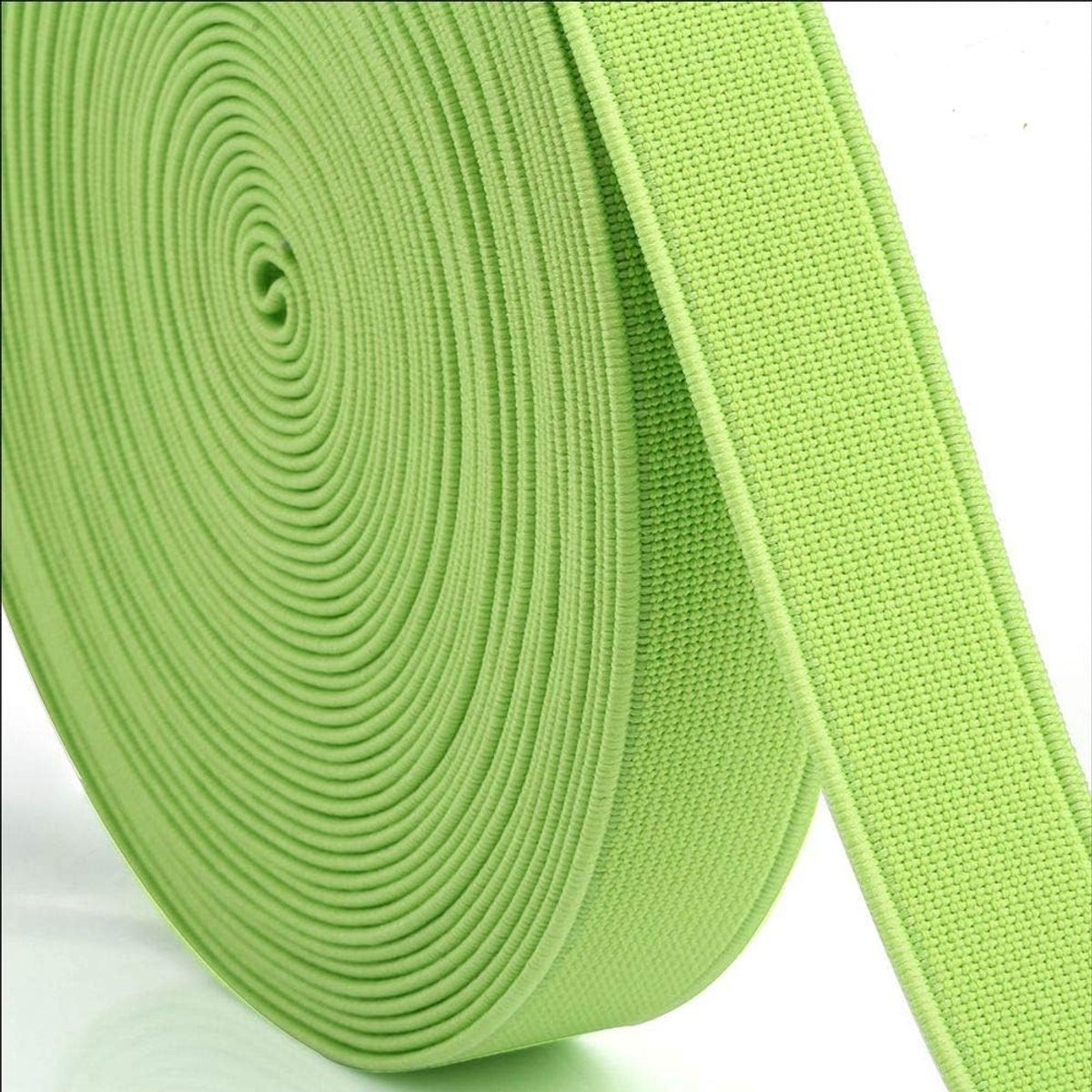 Elastieken, 15 mm, doe-het-zelf, breed, gevlochten elastisch koord, oorkoord, koord, koord, stretch, breien, elastische spoel
