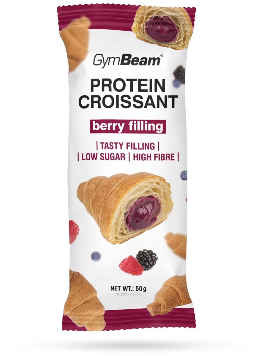 GymBeam Protein Croissant berry 50 g bes
