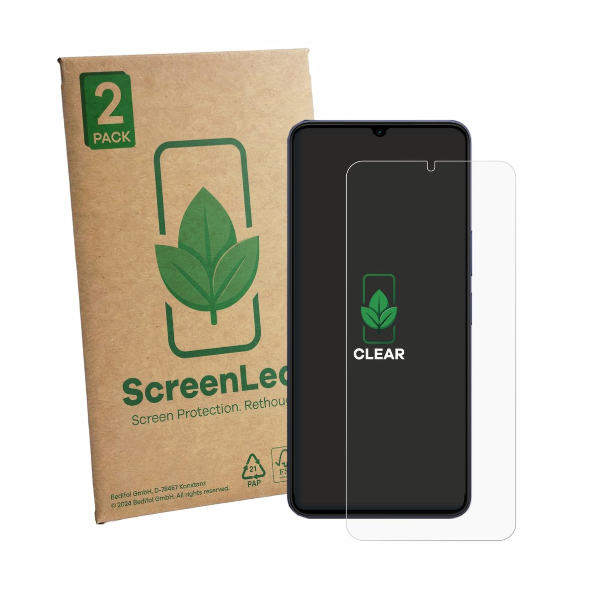 2 Stuks Screenprotector voor Vivo T5 Lite - Hoogwaardige Beschermfolie transparant