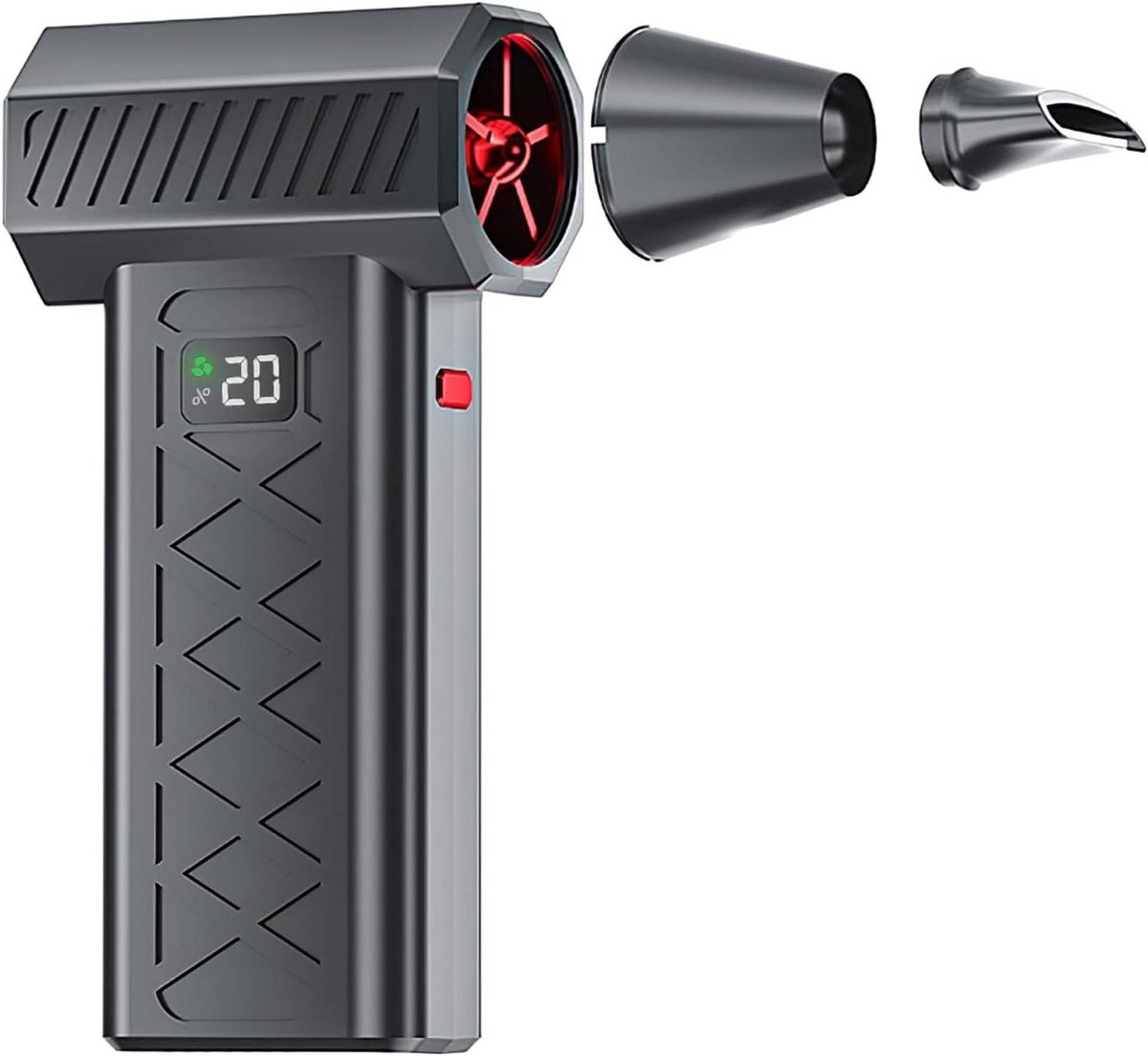 Draadloze PC Cleaner - Lucht Blazen - Computer Reinigen - 4 Snelheden - 130.000 rpm - Zwart