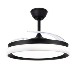 CristalRecord - Plafondventilator Brisa Ø 106 cm zwart