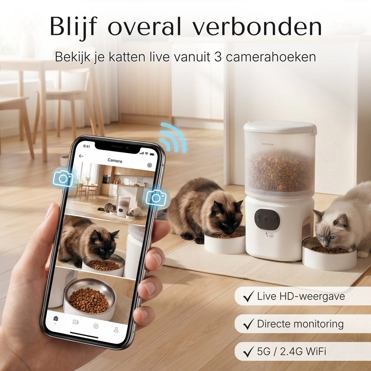 Pets Pride Automatische Voerbak Kat en Hond thumbnail 3
