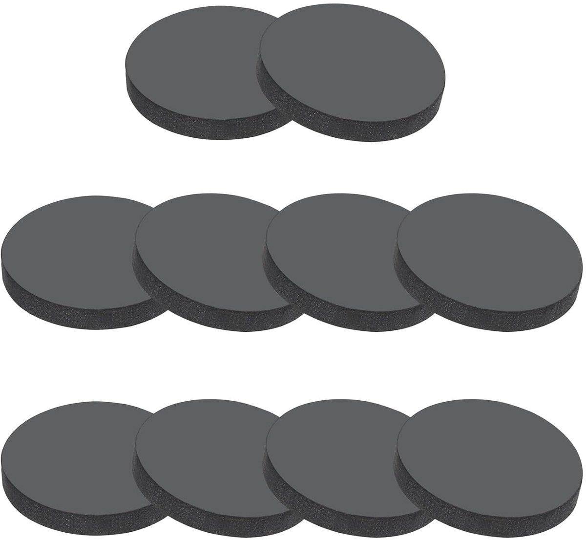 10 stuks rubberen sluitringen, 12 mm x 4 mm (OD x dik), ronde rubberen bussen, afdichtingen, rubberen afdichtingen, afstandshulzen, rubberen afdichting voor huis, auto-accessoires