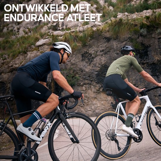 DANISH ENDURANCE Crew Fietssokken Dames en Heren - Ademend - Mountainbiken & Wielrennen - 3 paar - Wit/Zwart - Maat 35-38 van Merkloos — afbeelding 3