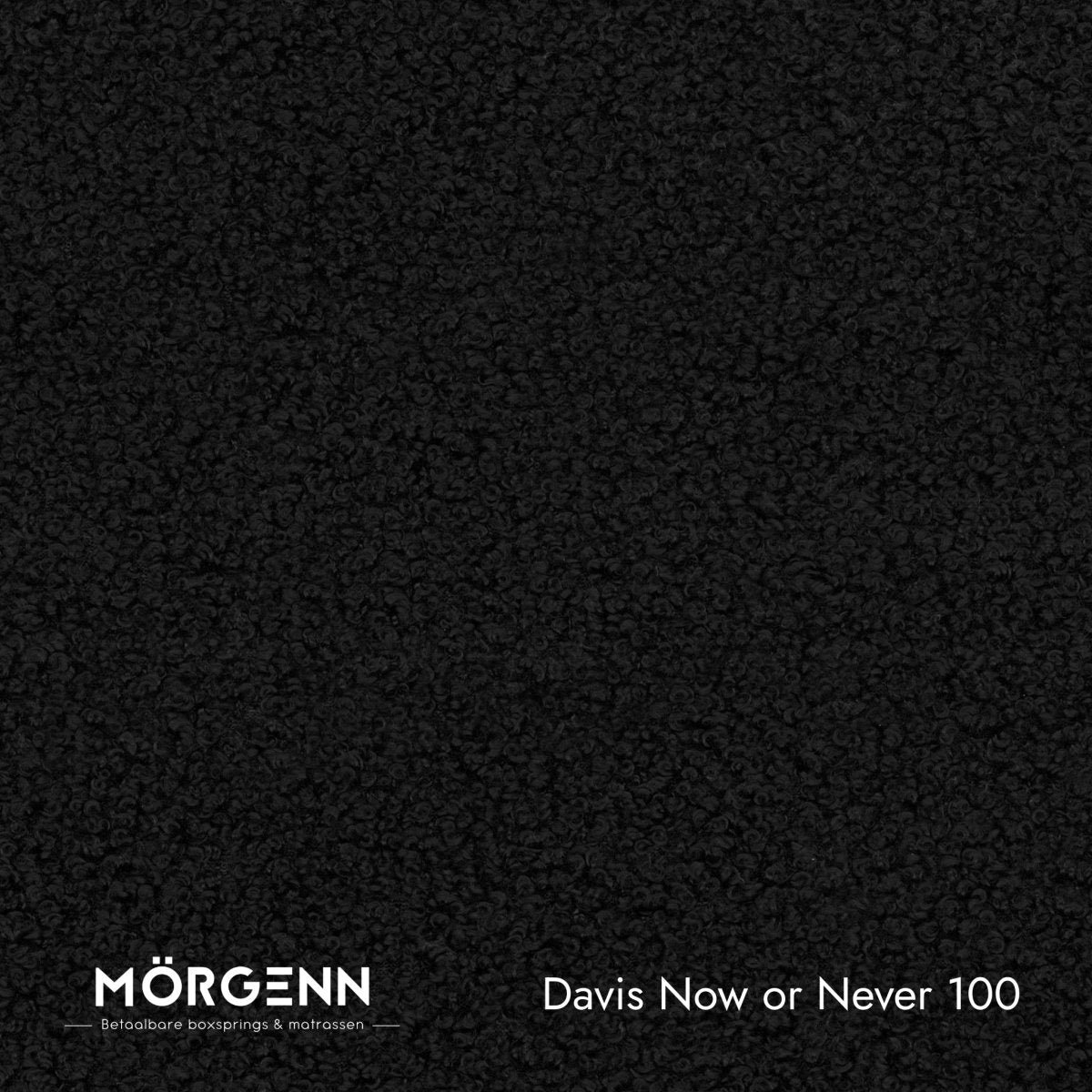 Mörgenn Davis Now or Never Stofstaal - Bouclé Stof voor Boxspring en Bed - 100