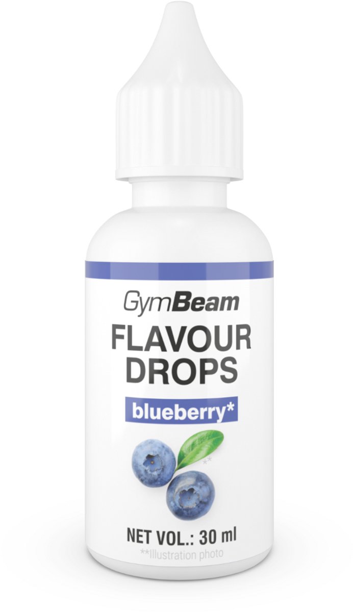GymBeam Smaakdruppels 30 ml bosbessen