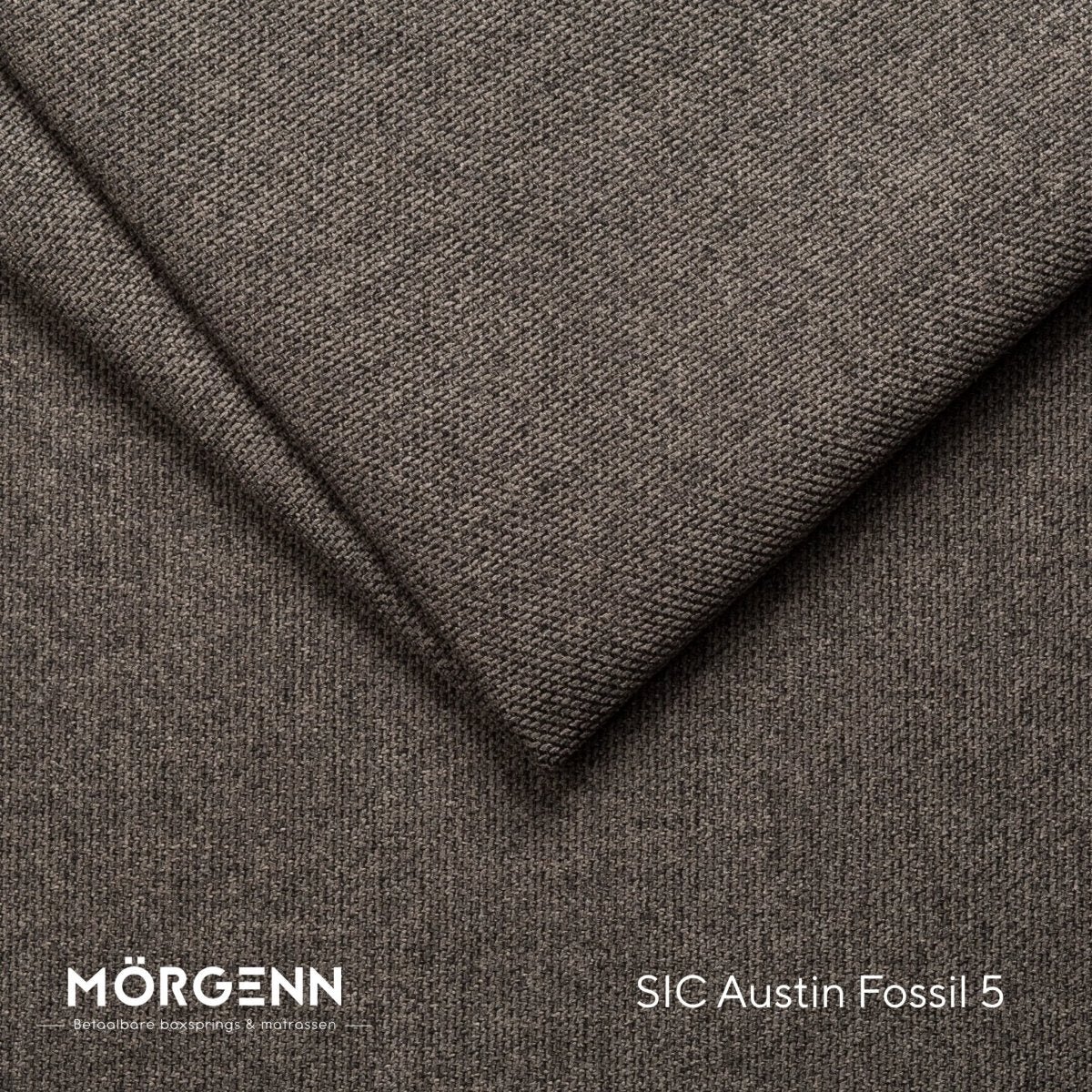 Mörgenn SIC Austin Stofstaal - Meubelstof voor Boxspring en Bed - Fossil 5