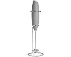 Melkopschuimer - Koffie klopper - Dranken maken - Draagbaar ontwerp - 10.000 RPM - Grijs