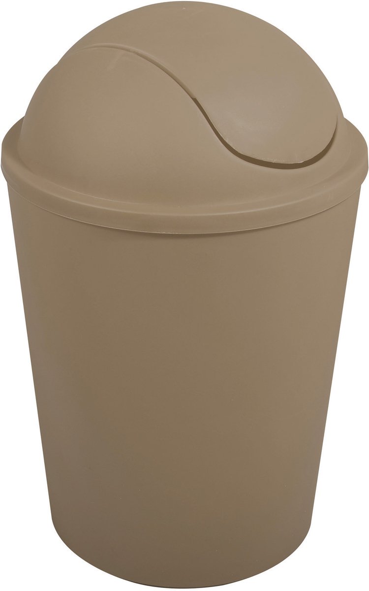 MSV Afvalemmer met Kanteldeksel – Prullenbak voor Badkamer, Toilet en Keuken – Modern Design Afvalbak uit de AKO Collectie