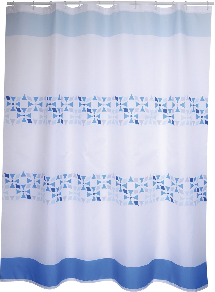 MSV Douchegordijn – Waterdichte Douchegordijn van 100% Polyester met Antibacteriële Coating – Schimmelwerend
